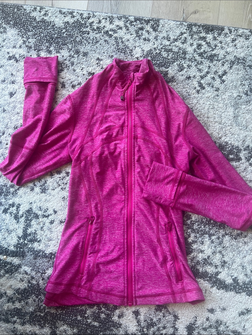 lululemon athletica Women's Fuchsia Pink Full-Zip Utility Jacket